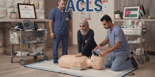دورة إنعاش القلب المتقدم (ACLS) المعتمدة من جمعية القلب الأمريكية (AHA) أسبوعياً في الأردن