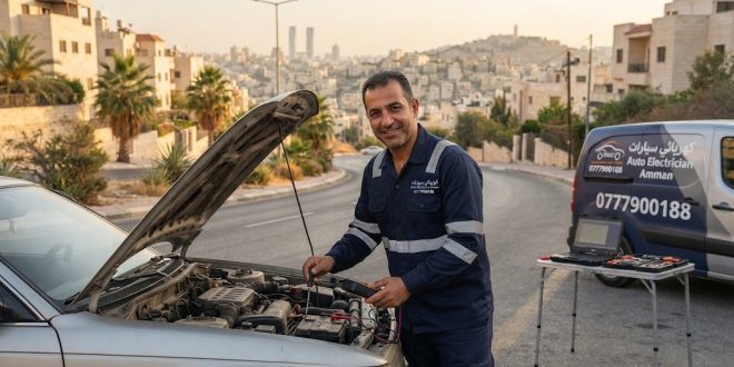 أفضل كهربائي سيارات متنقل في عمان