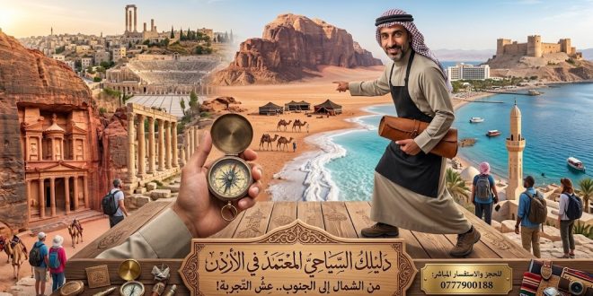 مرشد ودليل سياحي معتمد لكل شبر وموقع في الأردن