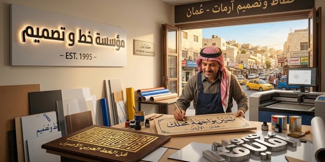 رقم خطاط ارمات في الاردن
